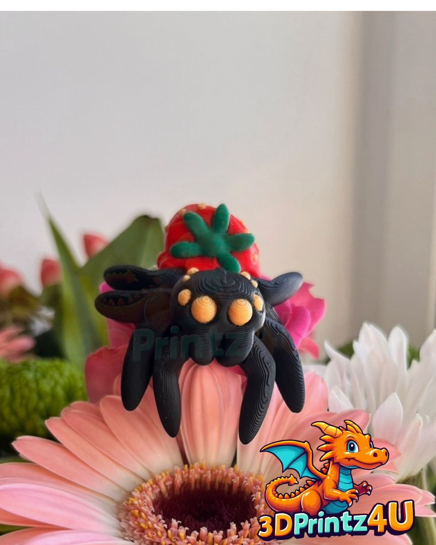 Mini Strawberry Spider