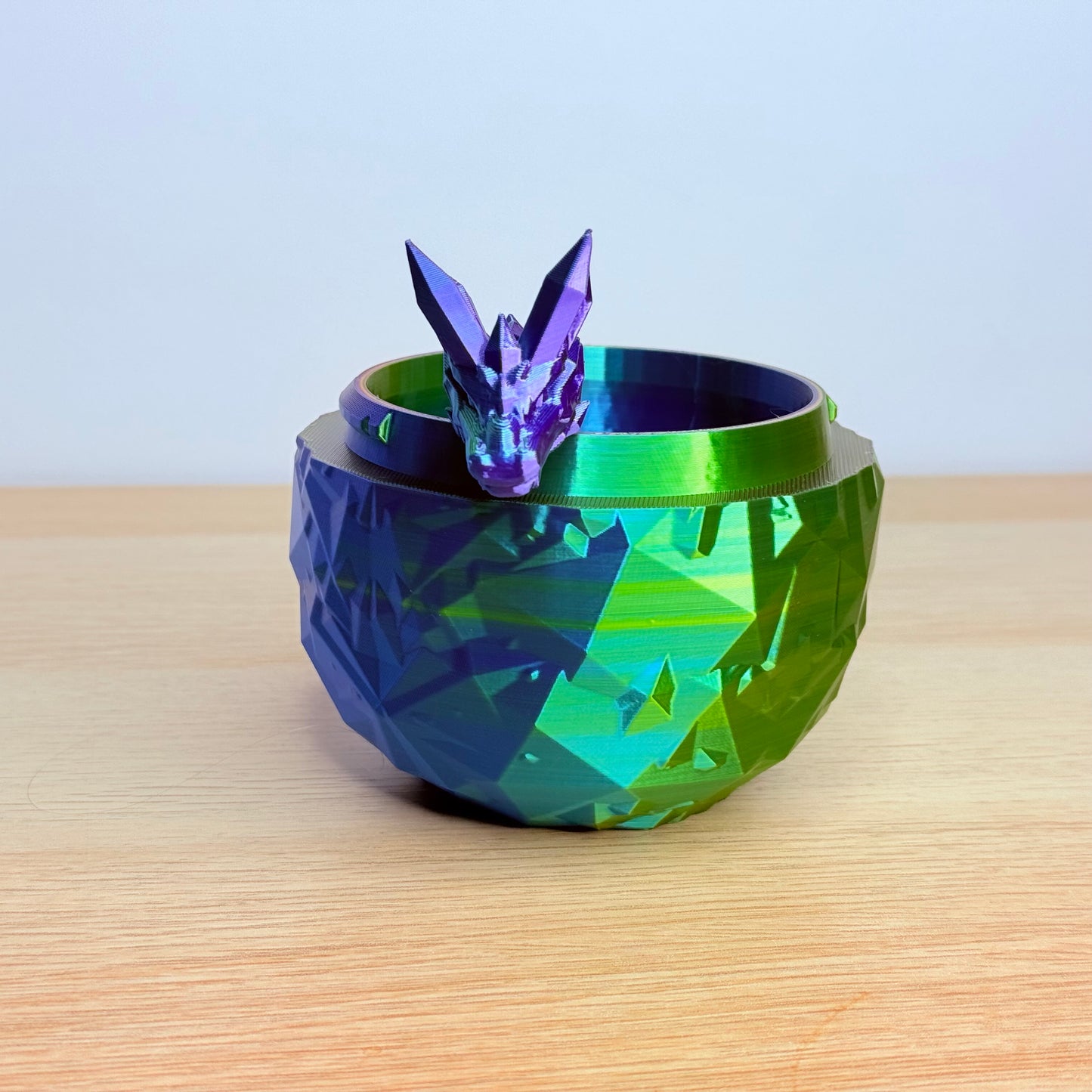 Crystal Dragon with Egg