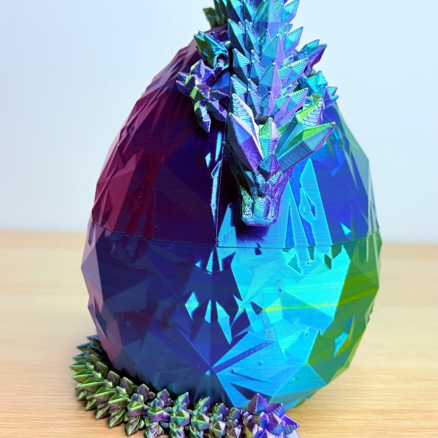 Crystal Dragon with Egg