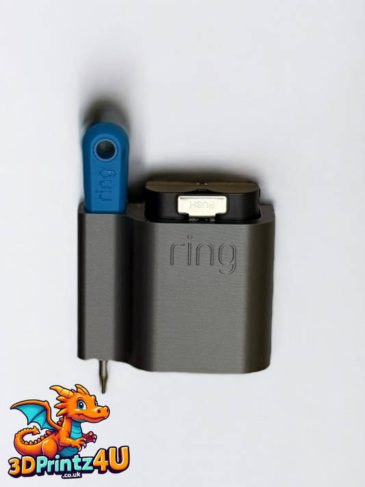 Ring battery and tool holder