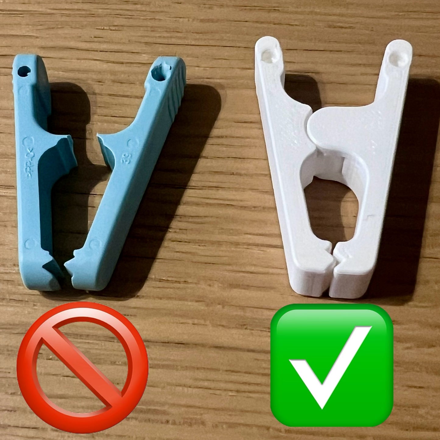 Replacement pegs for the IKEA Pressa hanging clothes dryer