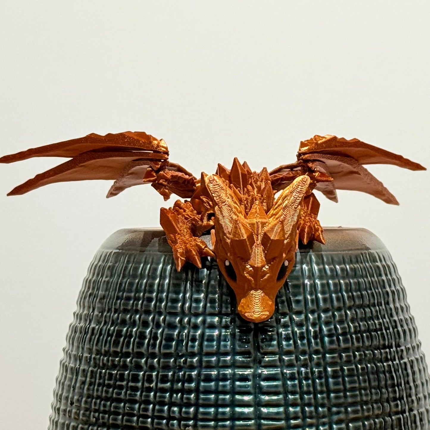 Copper Baby Wolf Dragon.