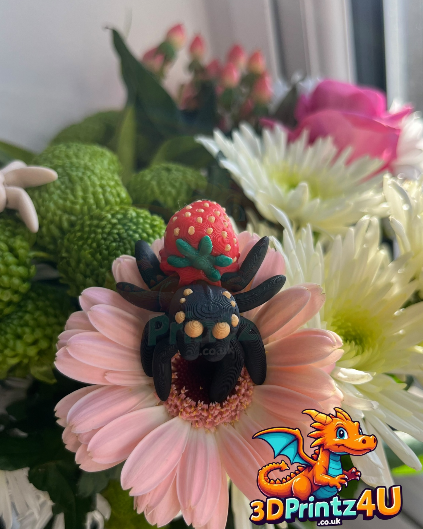 Mini Strawberry Spider