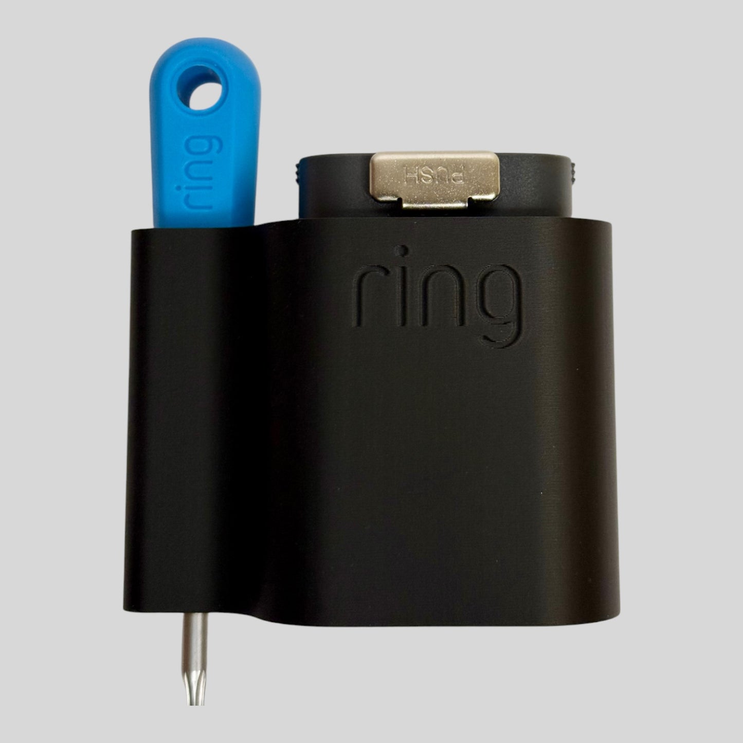Ring battery and tool holder