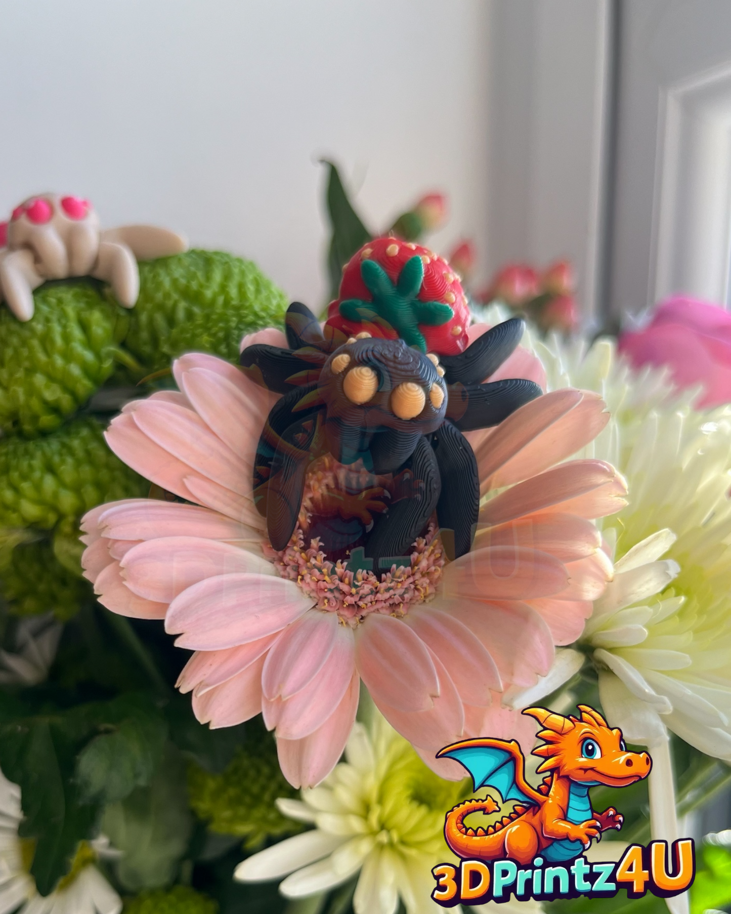 Mini Strawberry Spider